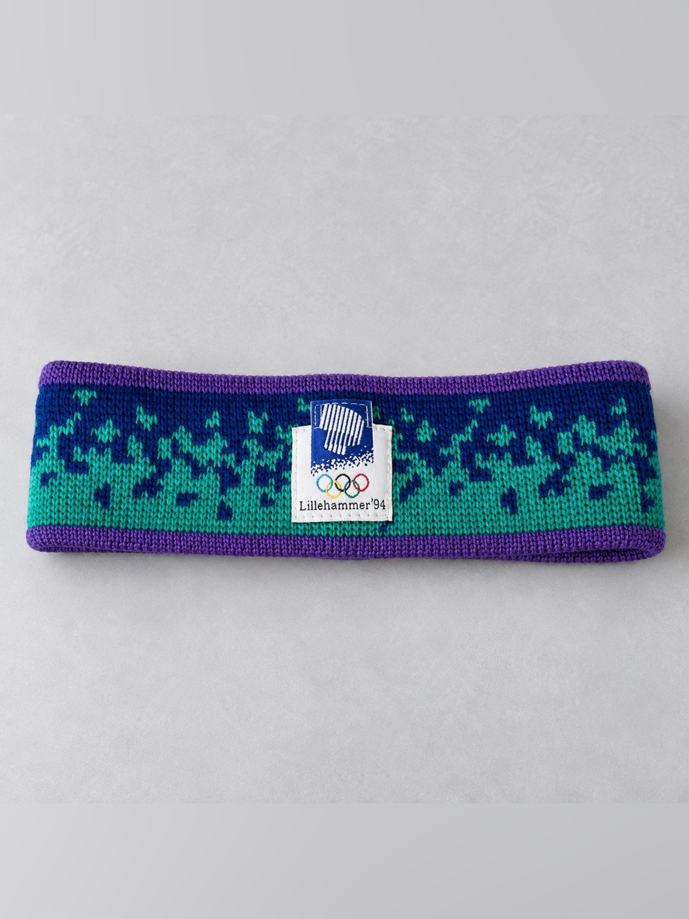 Vintage 1994 Lillehammer Olympics SWIX Wool Nordic Headband Norway